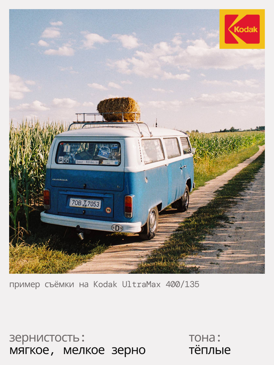 Фотопленка Kodak UltraMax, 400, 36 кадров — фото 1