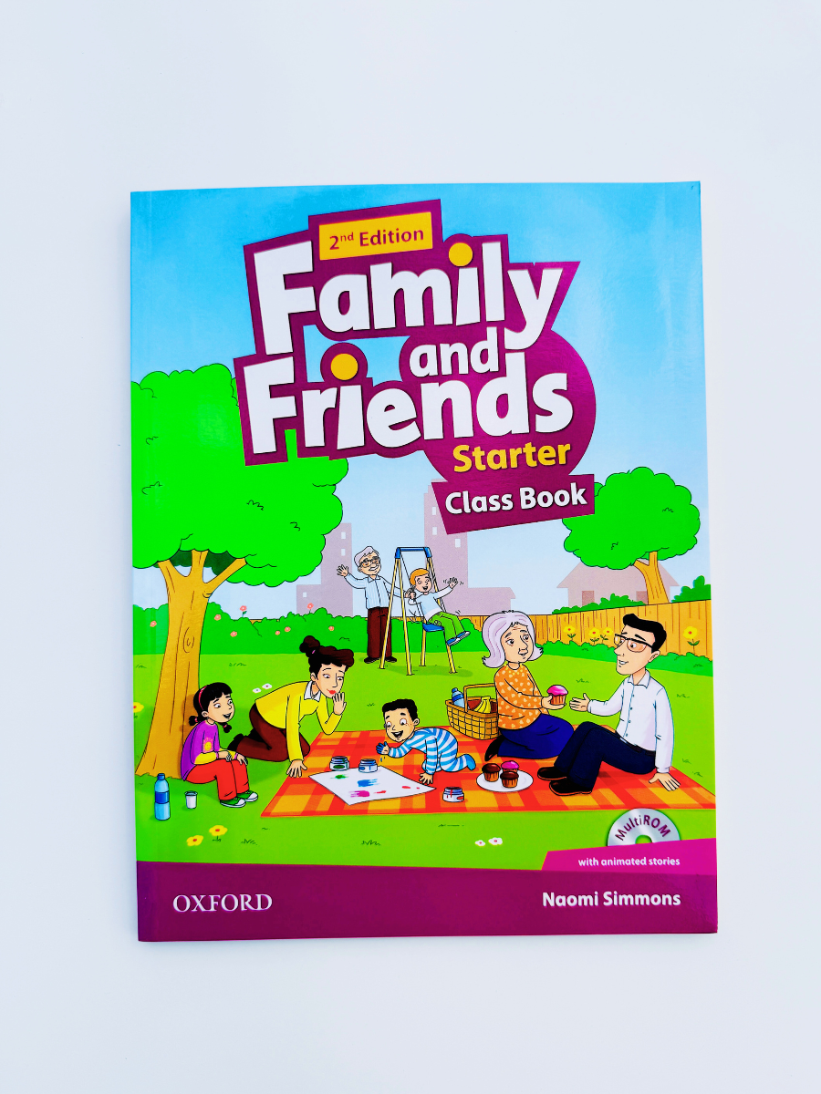 Family and Friends starter. Полный комплект: Class Book (учебник) + Workbook (рабочая тетрадь) + Диск — фото 1