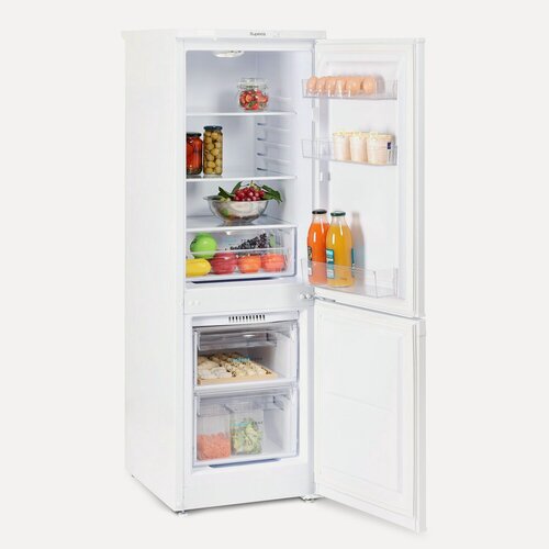 Изображение товара Холодильник Бирюса 418, двухкамерный, с нижней морозильной камерой