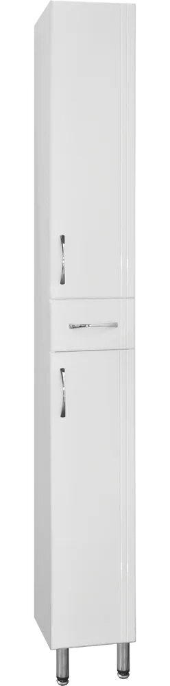 Шкаф-пенал для ванной Style Line Эко Стандарт 24 напольный 24 см белый подвесной