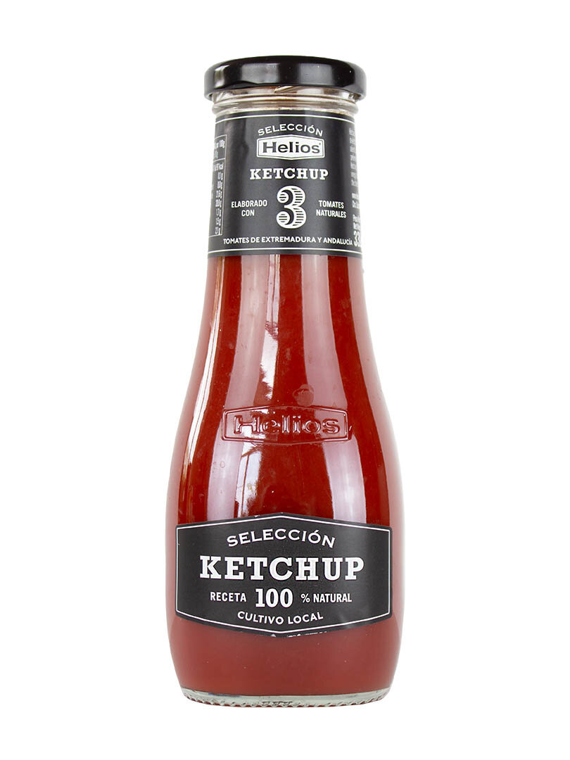 Кетчуп томатный Helios неострый  натуральный  вегетарианский  330 г