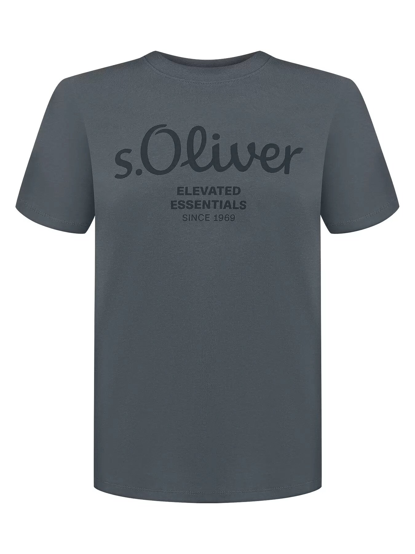 Футболка s.Oliver, размер L, темно-серый