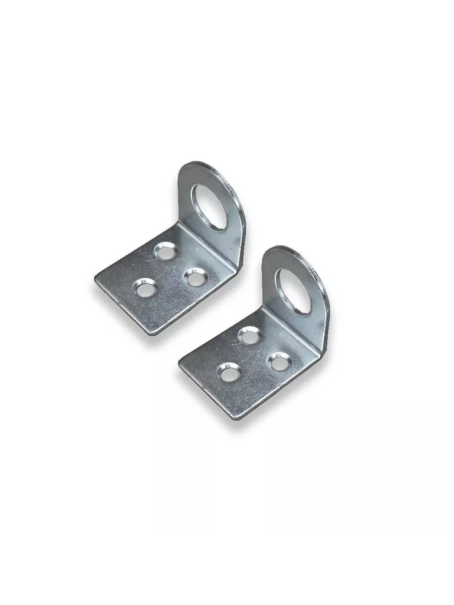 Пробой-ушко гнутое 30*70 мм цинк 2 штуки в комплекте