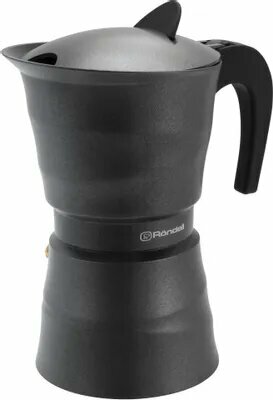 Кофеварка гейзерн. Rondell Pacific Grey RDA-1901 0.45л алюминий серый