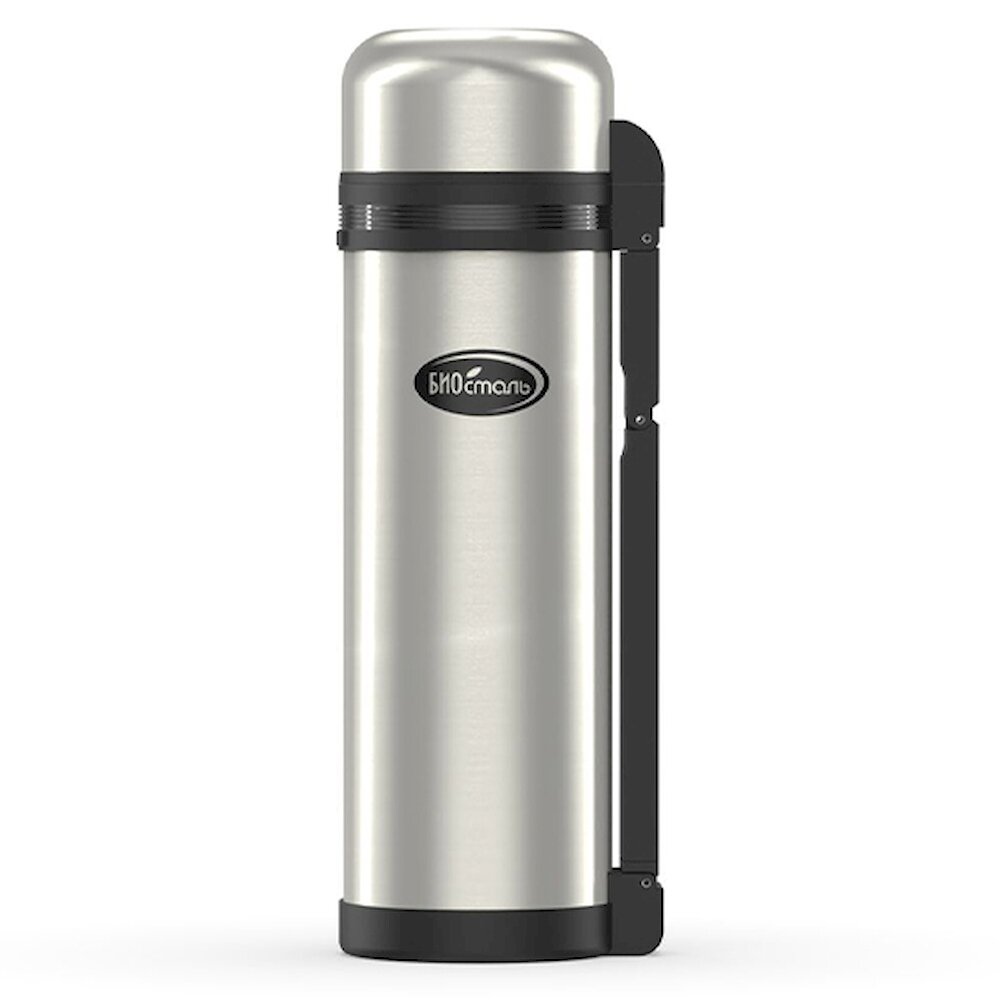 Термос универсальный (для еды и напитков) Biostal (2 литра), стальной