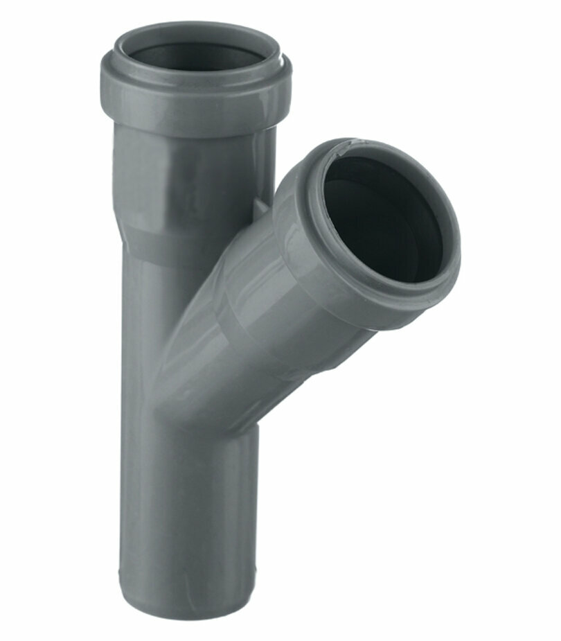 Тройник канализационный 45 градусов DN 32