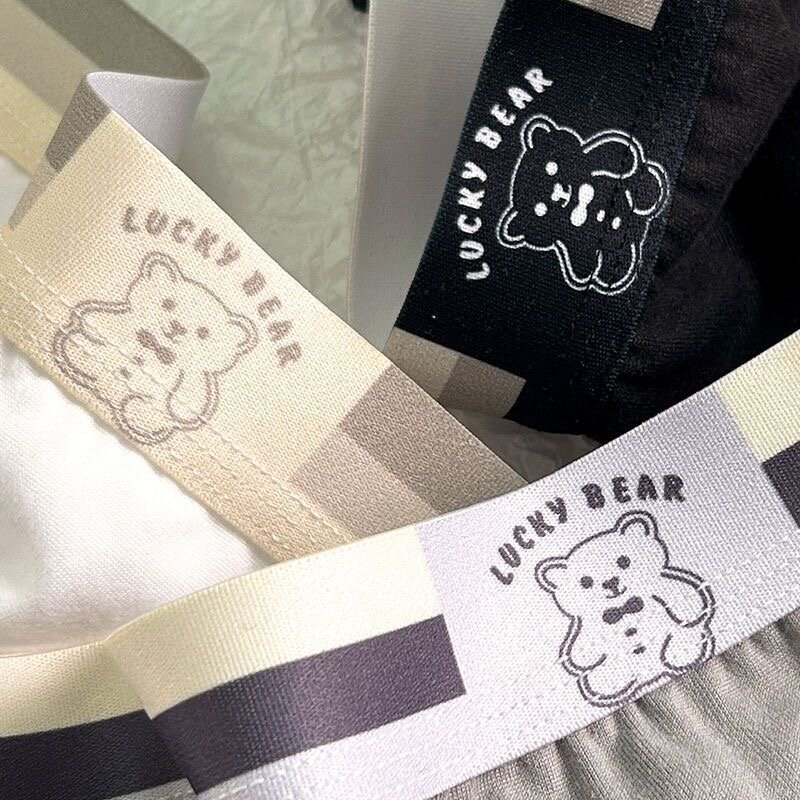 Трусы Lucky Bear ТРУСЫ КОМПЛЕКТ, комплект из 3 шт., размер 36, черный, белый, серый — фото 1