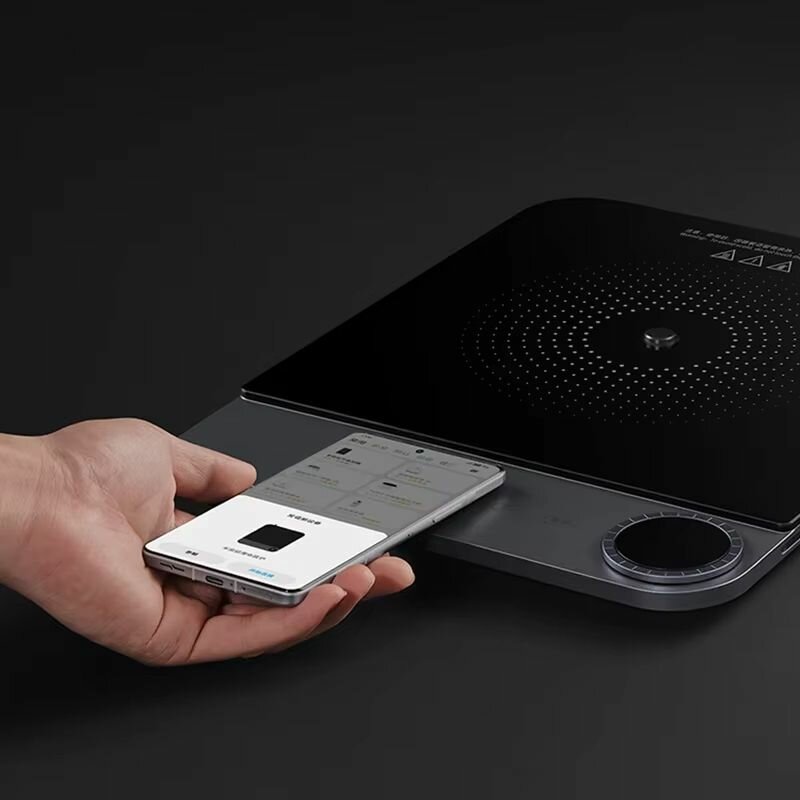 Изображение Xiaomi Электрическая настольная плита Xiaomi Mijia Ультратонкая индукционная плита Induction cooker (MCL04M) 2100W 23mm, черный