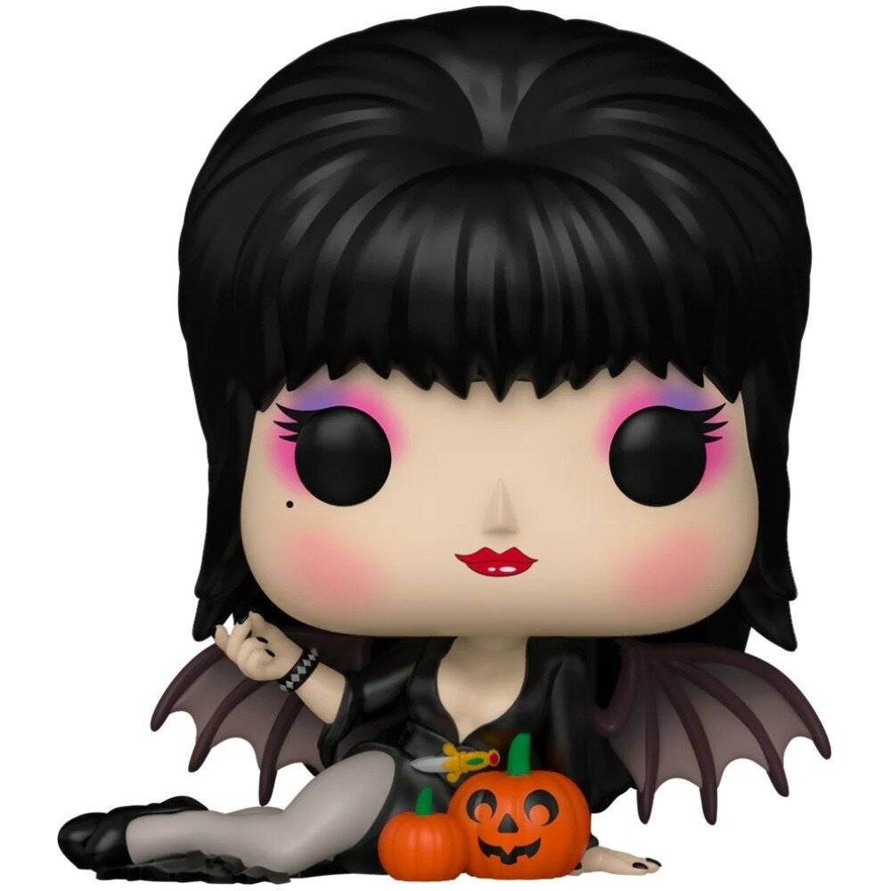 Фигурка Funko POP! Icons Elvira: Mistress of the Dark Elvira (with Pumpkins) 86441
