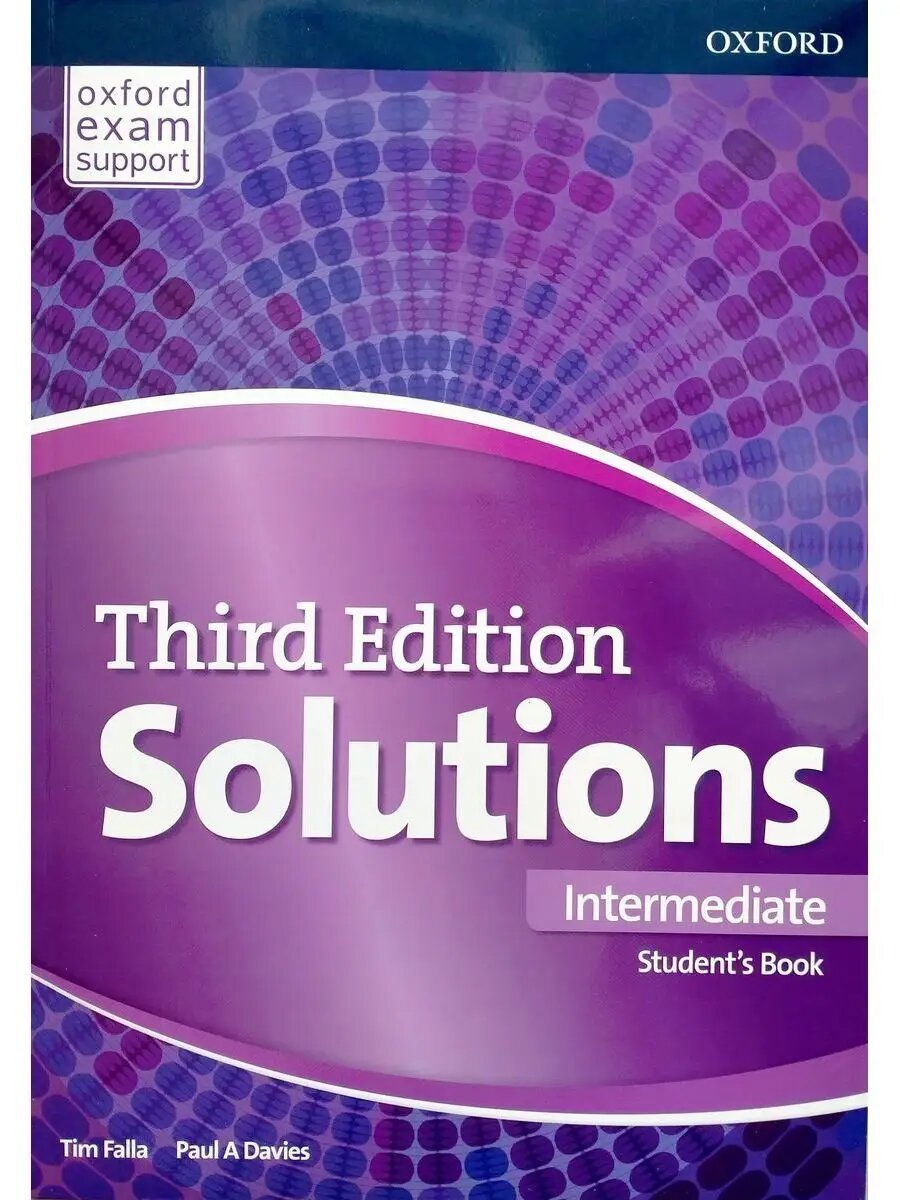 Учебник Solution Intermediate (Third Edition) Student's Book