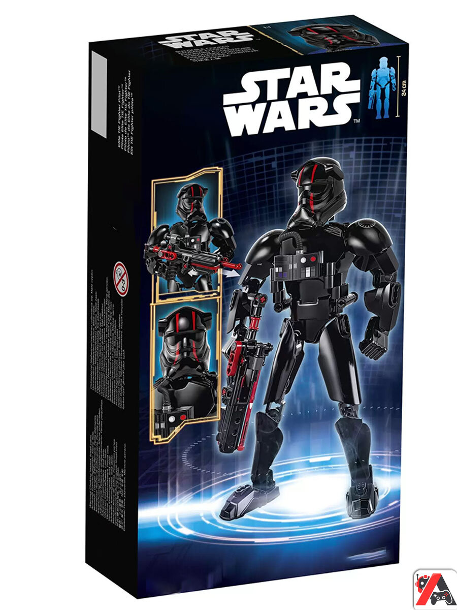 Конструктор Звездные войны Элитный пилот истребителя СИД — фото 1