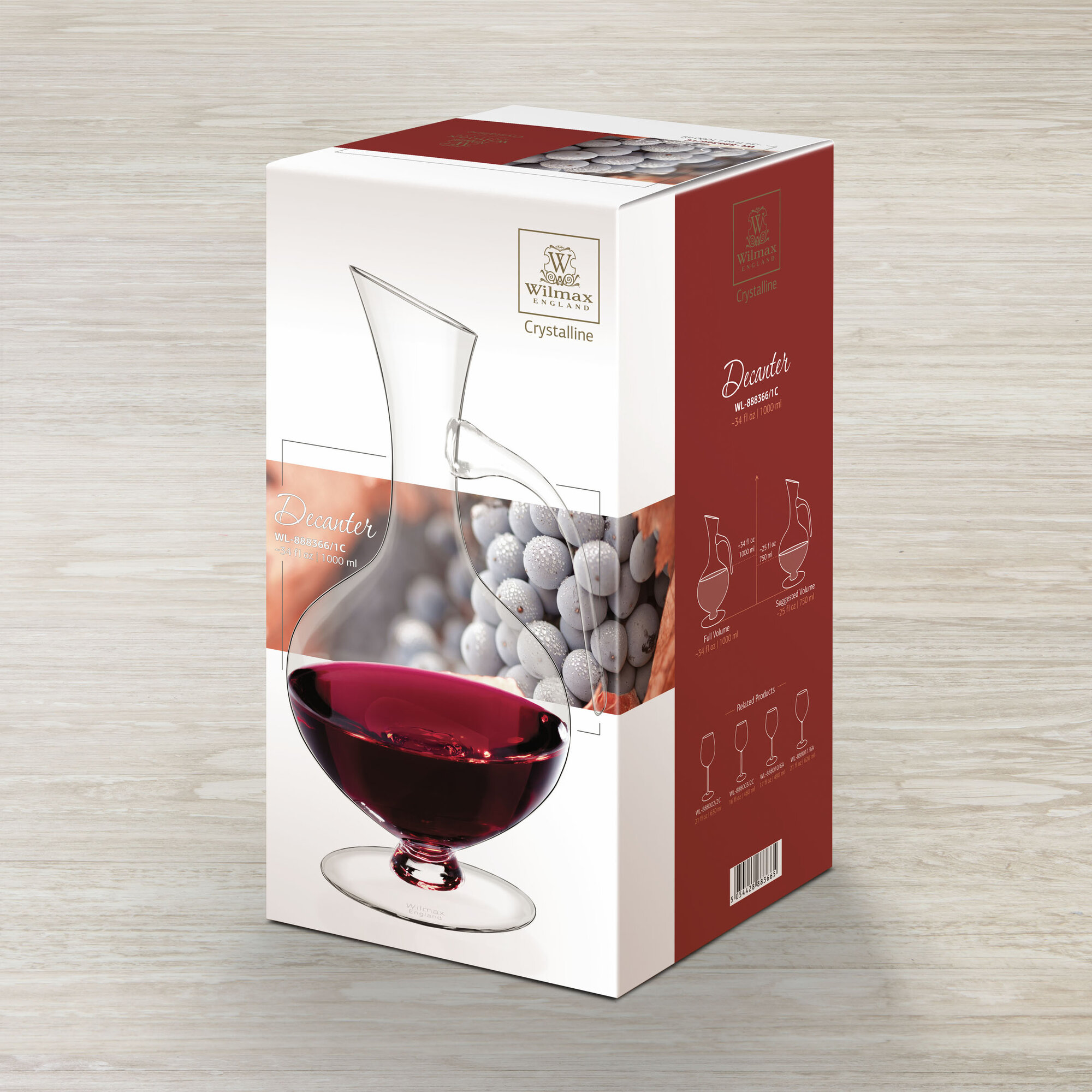 Декантер 1000 мл WL‑888366/1C — фото 1