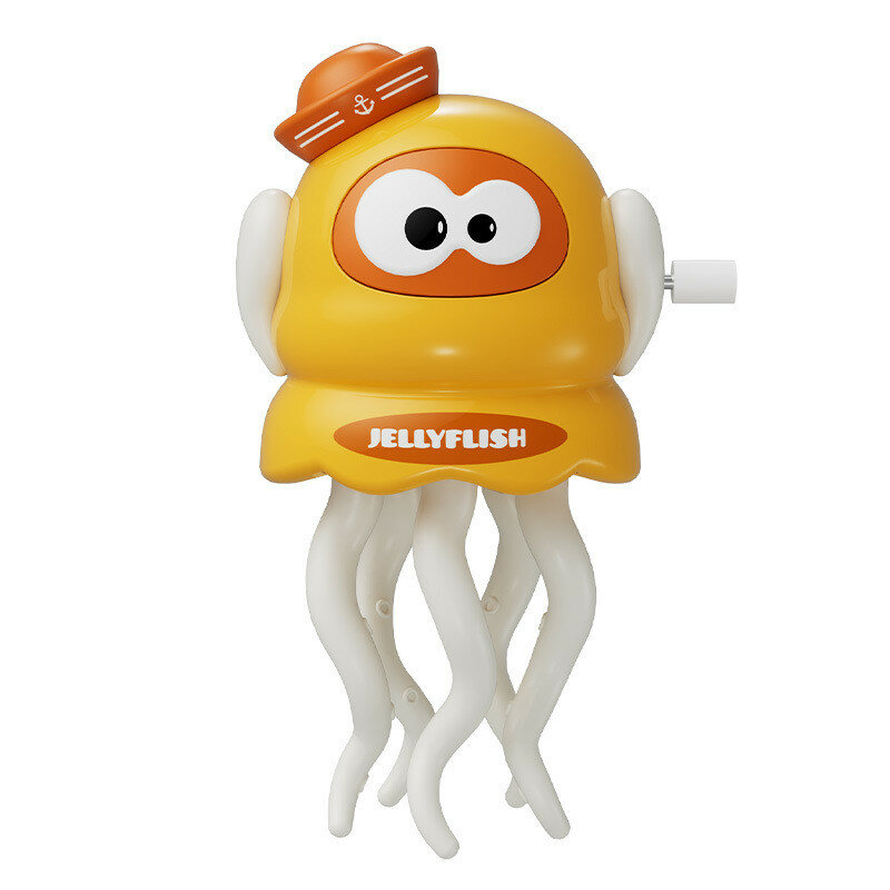 Marine life octopus floating sphere kids learning toy with focus boosting functions for early development orange