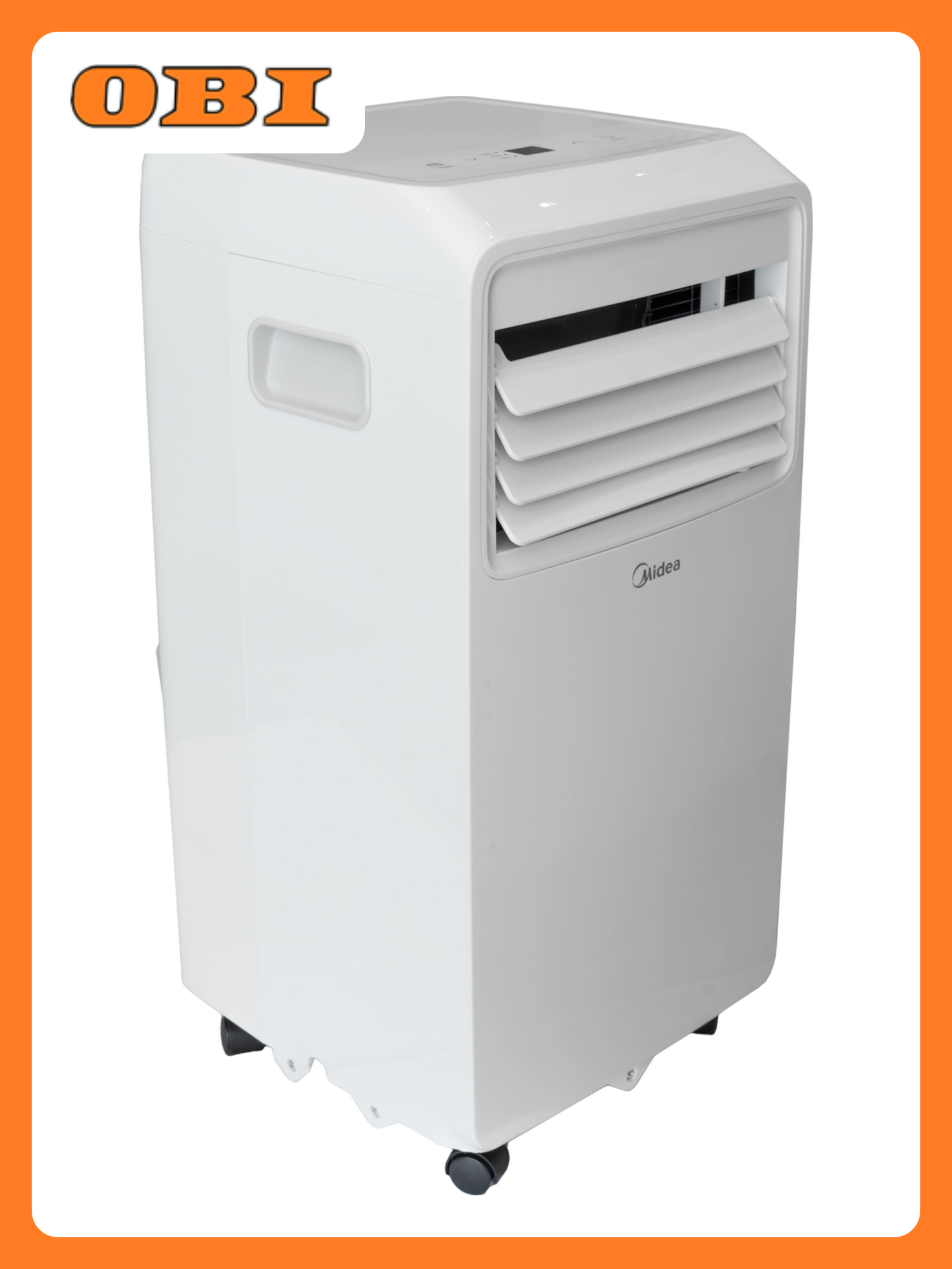 Мобильный кондиционер MIDEA MPPHA-07CRN7-Q, белый, пульт ДУ, до 20м²