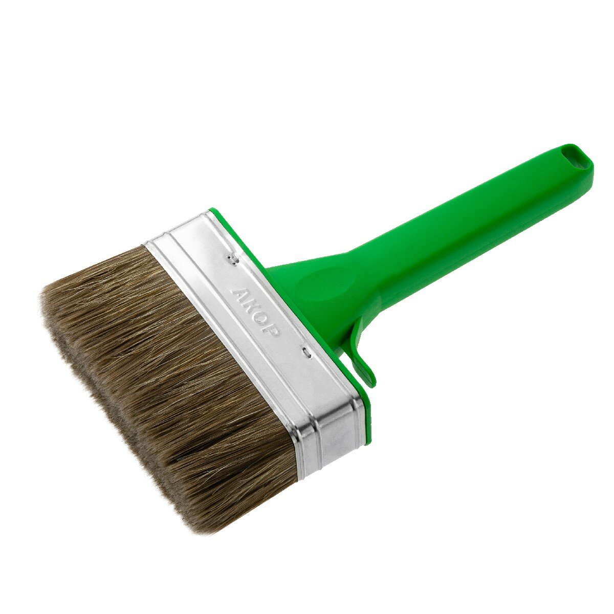 Кисть плоская для дерева Акор Мастер смешанная щетина пластиковая ручка 120 x 35 мм