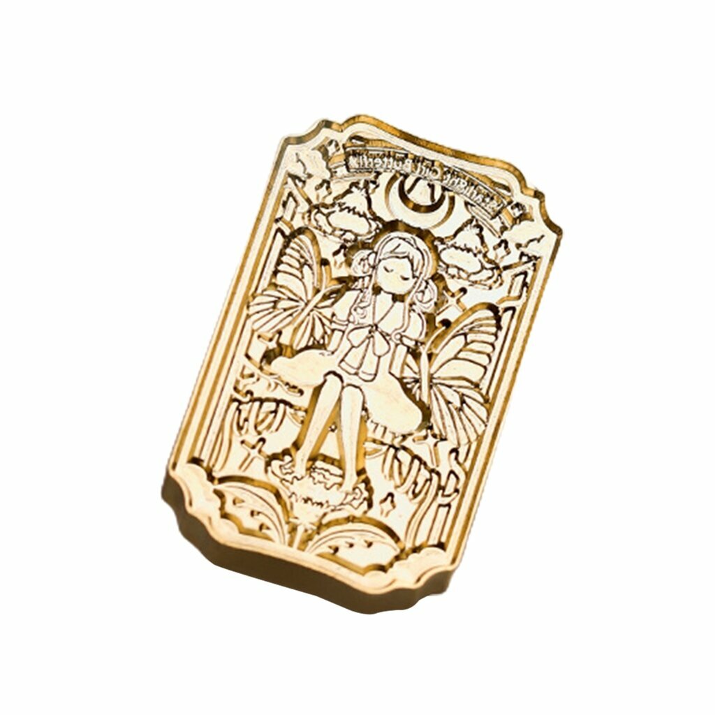 Ретро штамп для восковой печати для DIY декора конвертов и приглашений