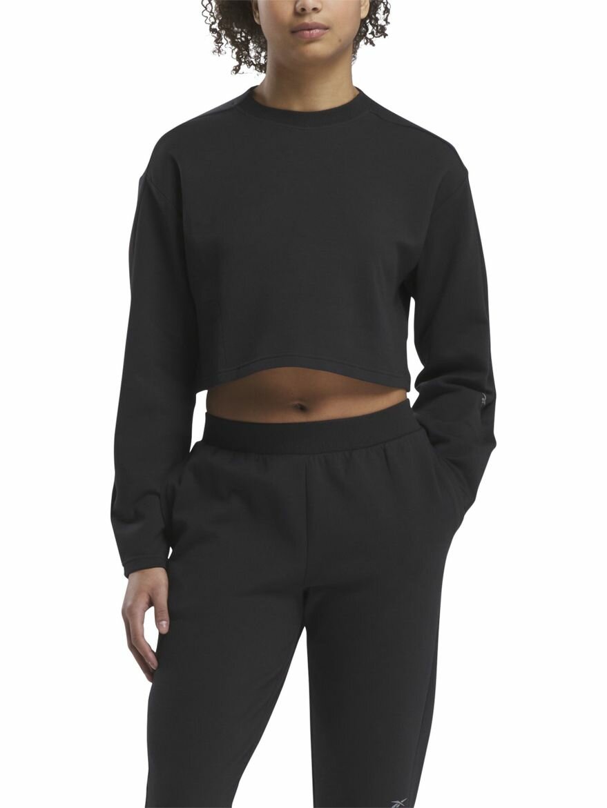 Свитшот спортивный Reebok размер L INT  чёрный