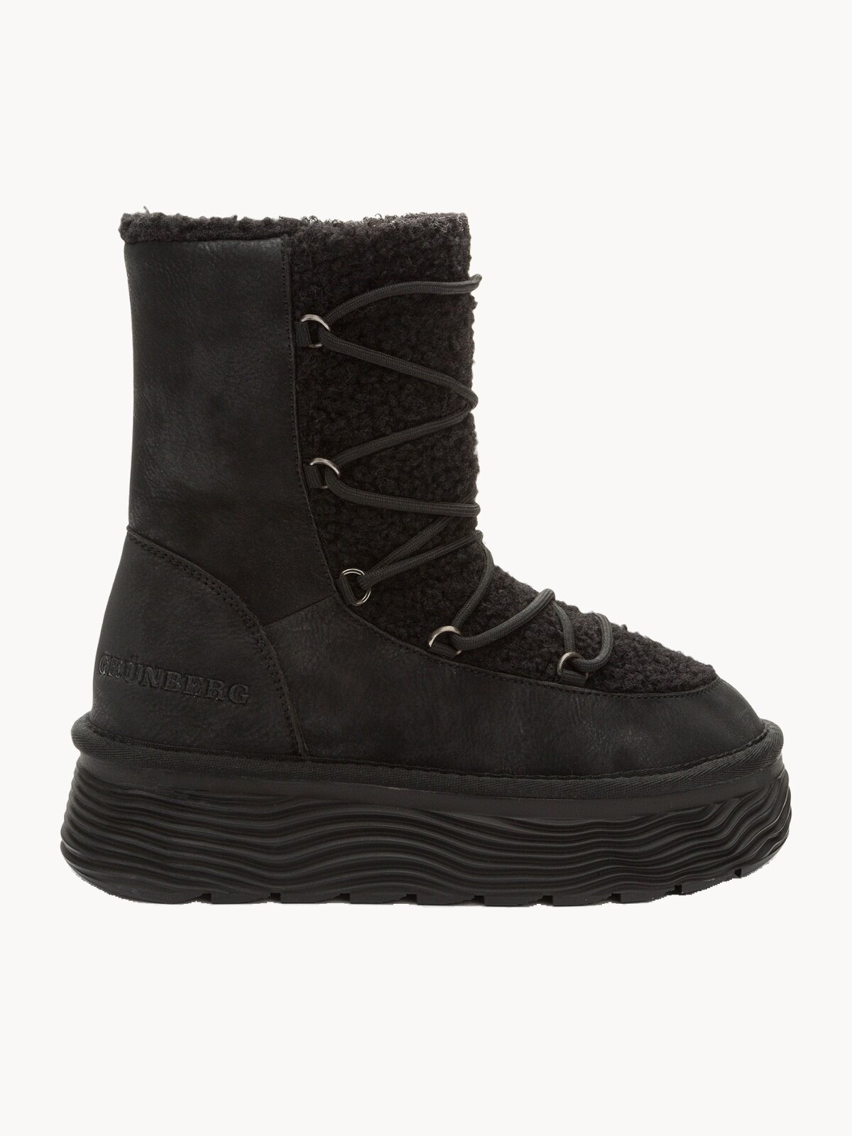 Полусапоги GRUNBERG, размер 40, черный
