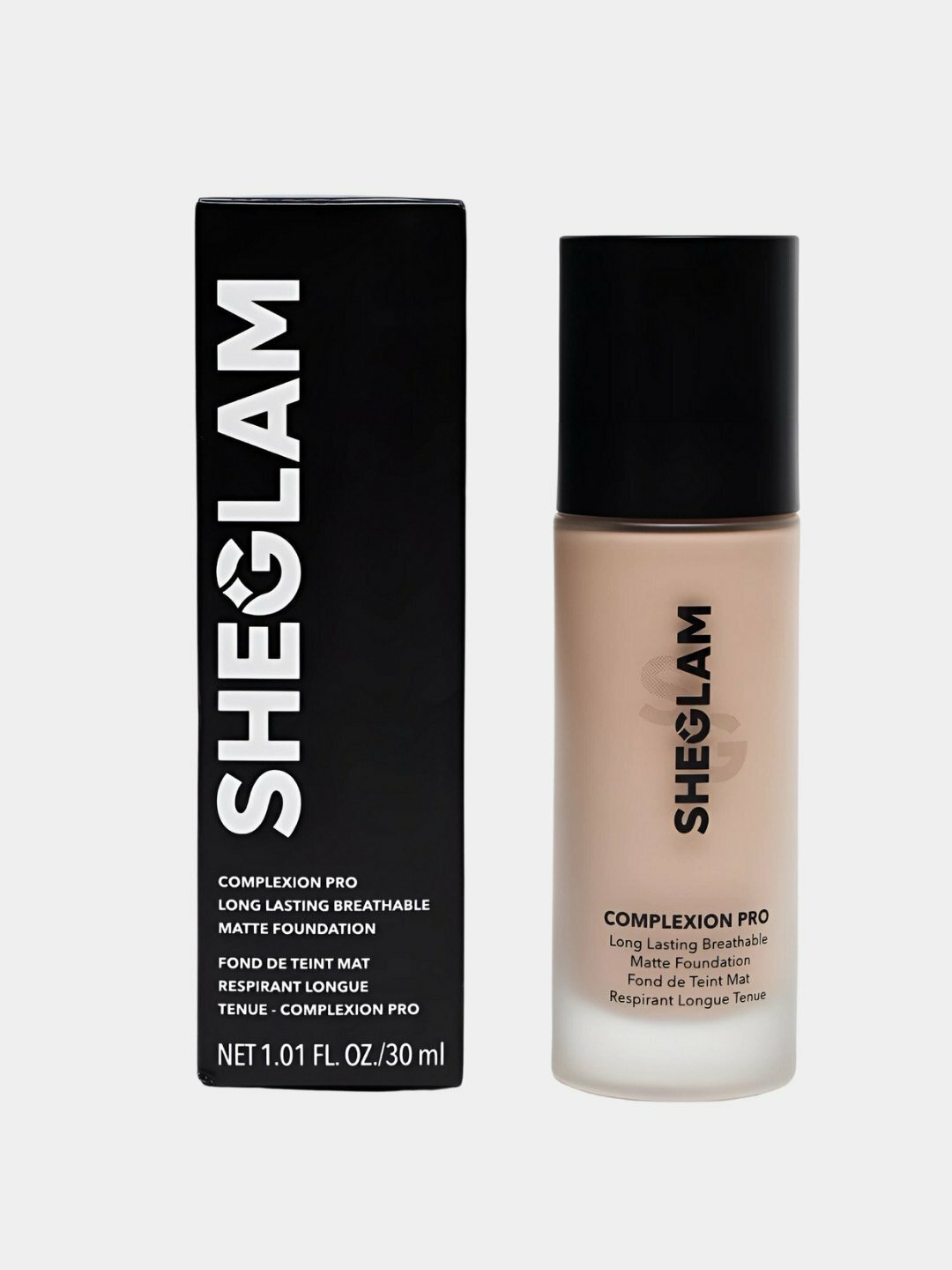 Sheglam тональный крем, база, натуральный матовый тон, для кожи лица, увлажнение, 30 мл