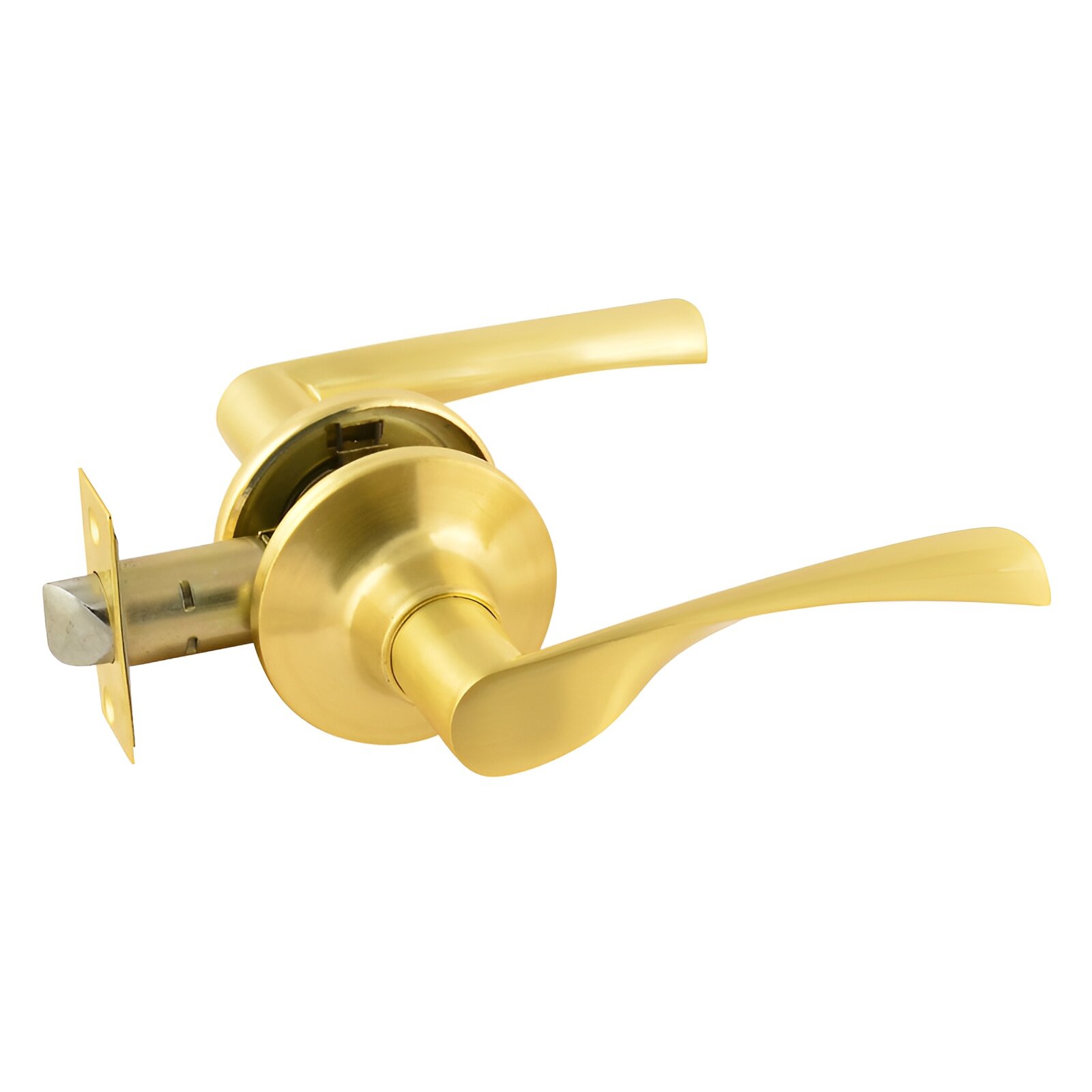 Защелка Нора-М ISPARUS ЗВ2-05 50 мм алюминий матовое золото