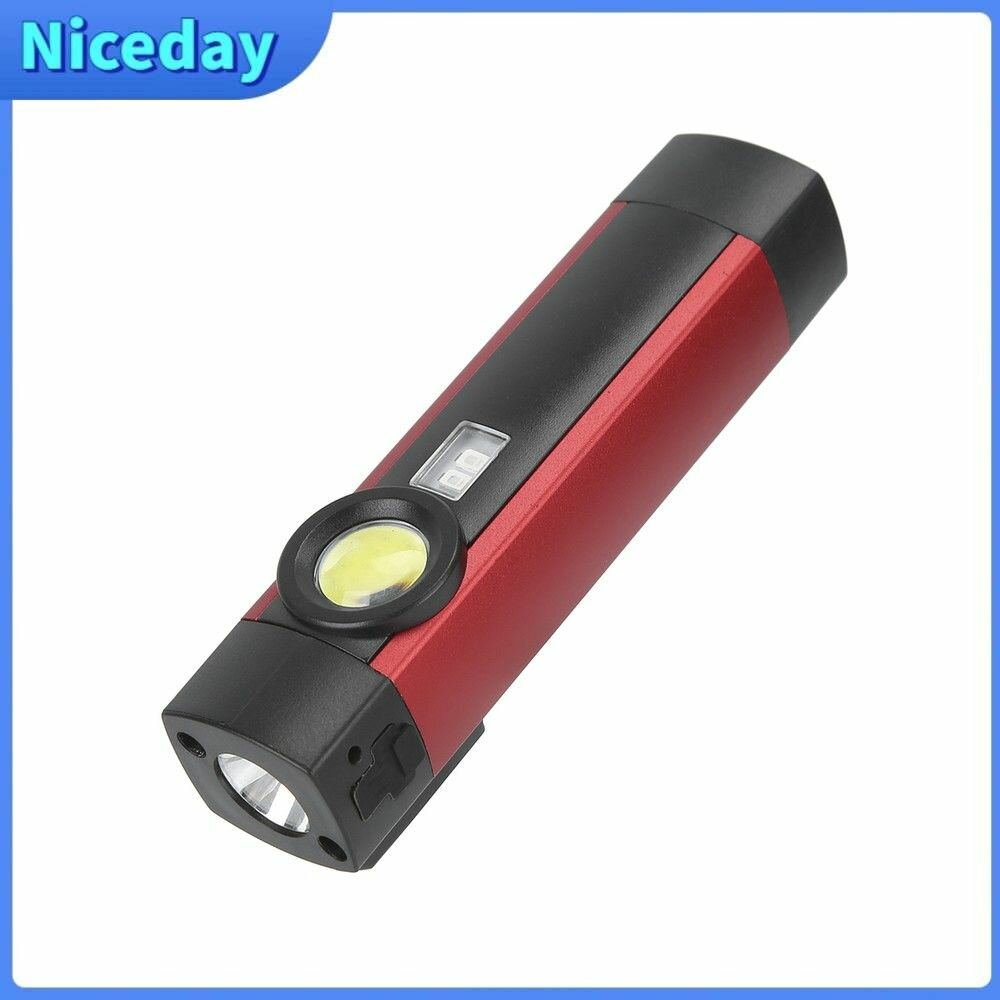 COB фиолетовый фонарик, 4 режима, USB