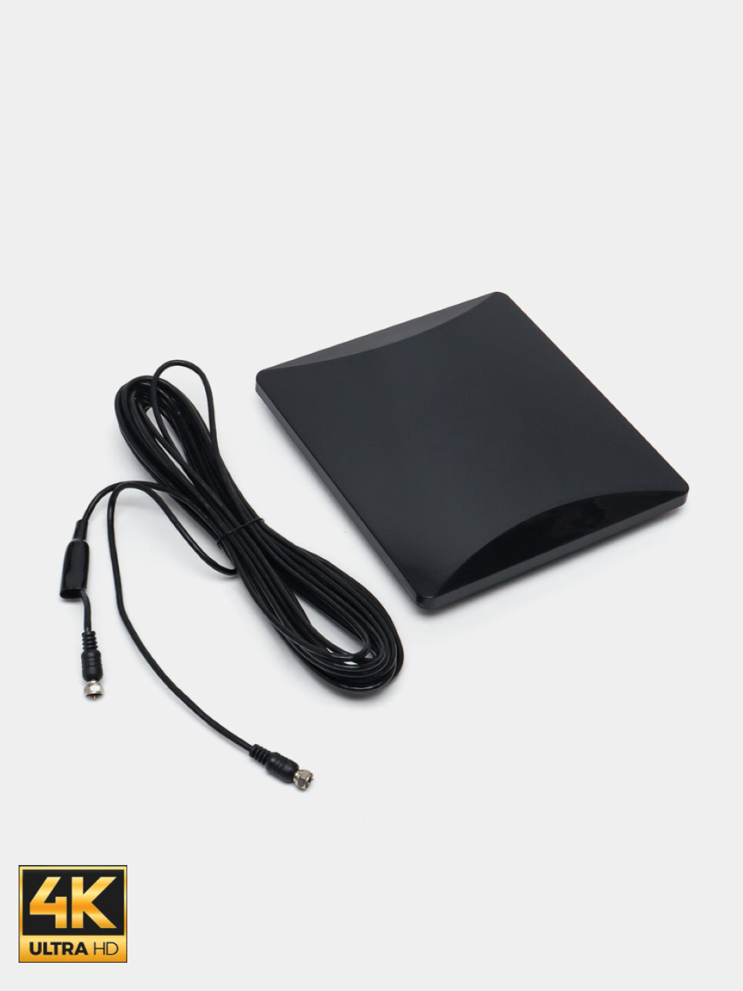 Антенна DVB-T2 комнатная, прием DVB-T, питание от антенного кабеля, длина кабеля 10 м — фото 1