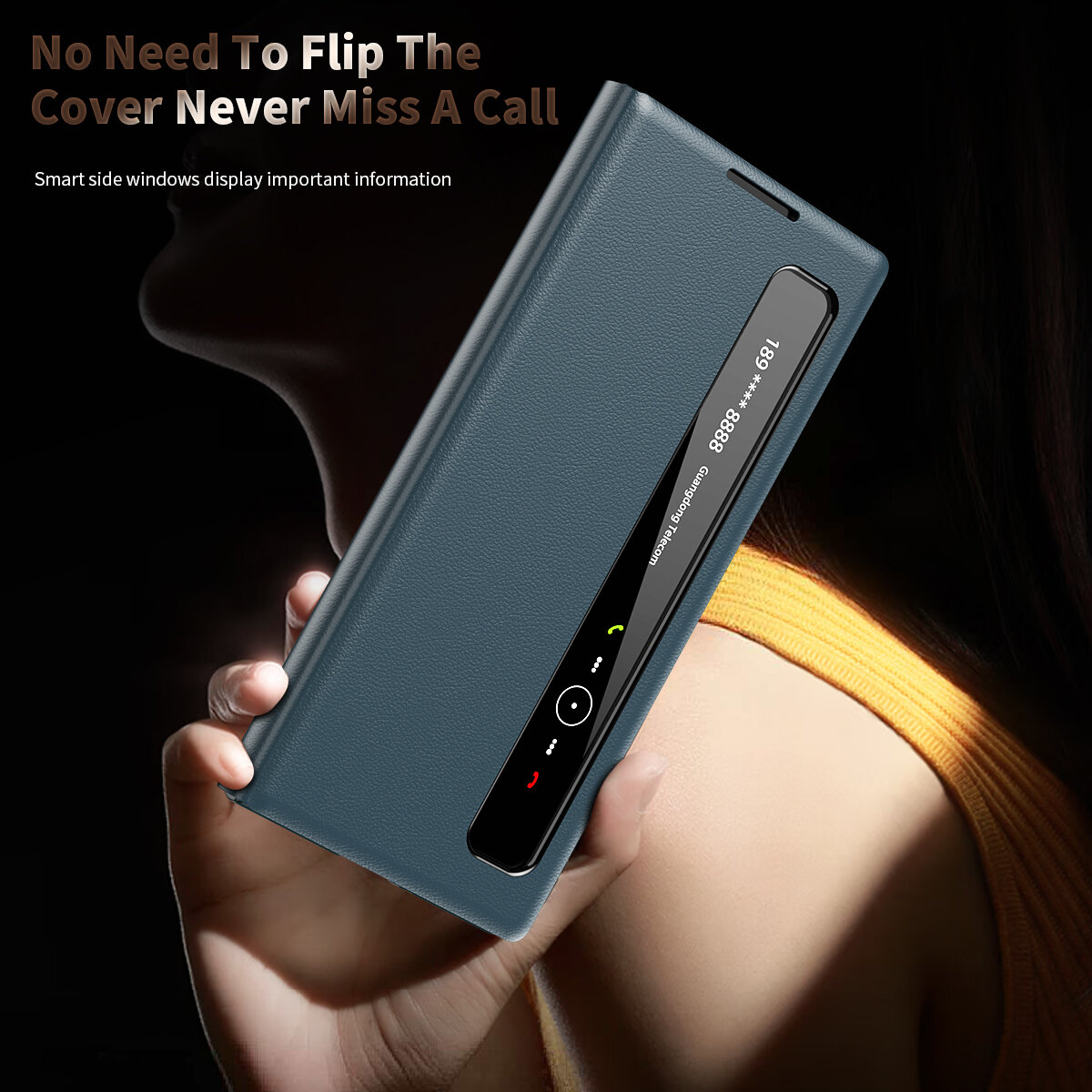 Чехол для Samsung Galaxy Z Fold 4 / Samsung Z Fold4 / Самсунг Галакси З Фолд 4 Защитная оболочка для интеллектуального окна