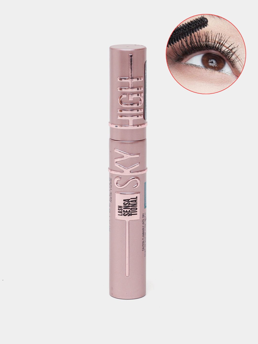 Тушь для ресниц "Эффект накладных ресниц", черная, удлиняющая, гипоаллергенная, 7,2 мл — фото 1