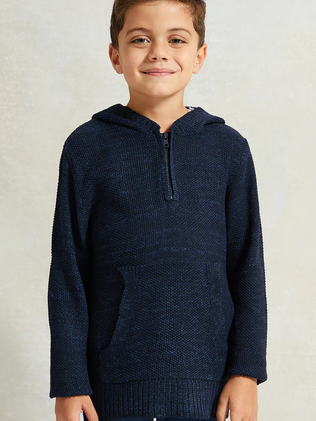 Пуловер REDTAG, размер 4-5 лет, navy — фото 1