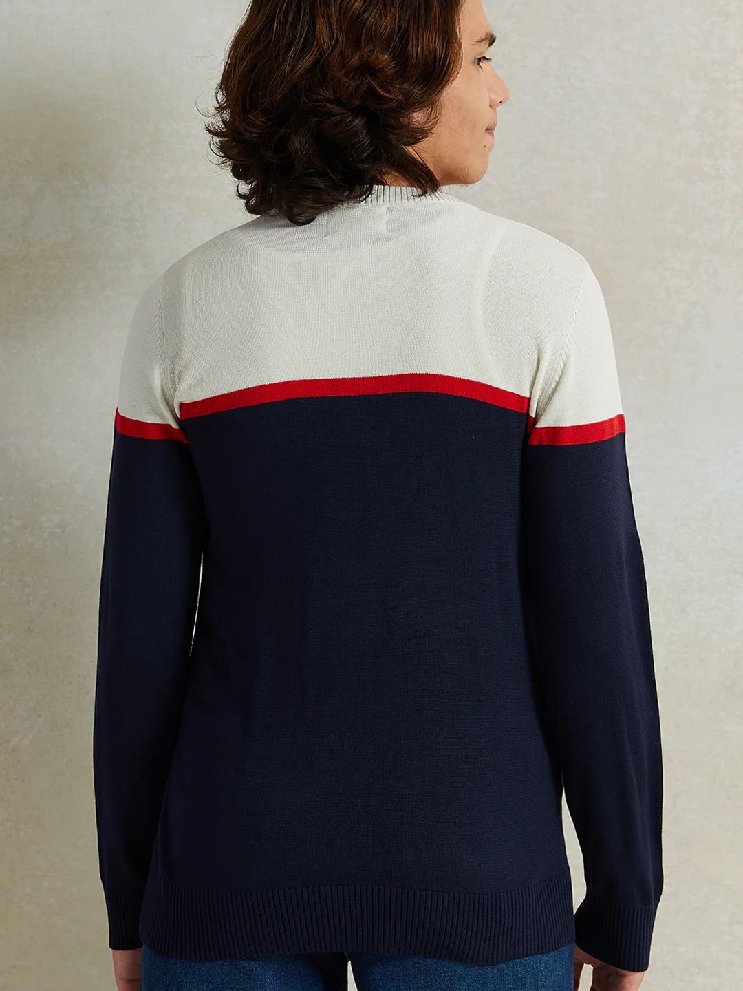 Пуловер REDTAG, размер 9-10 лет, navy — фото 1