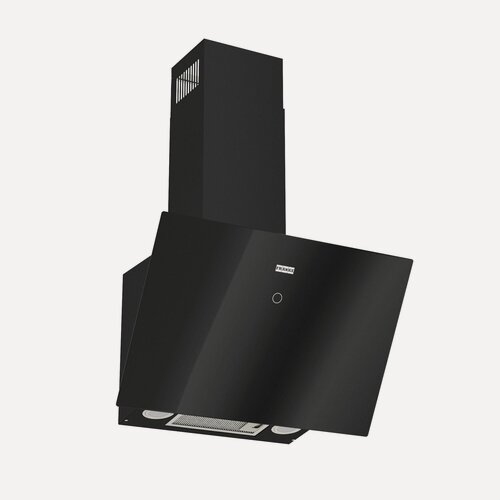 Изображение товара FRANKE REFLECT 60 BK наклонная вытяжка, Ширина 60 см, Цвет черный, Производительность 750 м/ч, 3 скорости, LED подсветка, Рециркуляция/отвод, Сенсорное управление