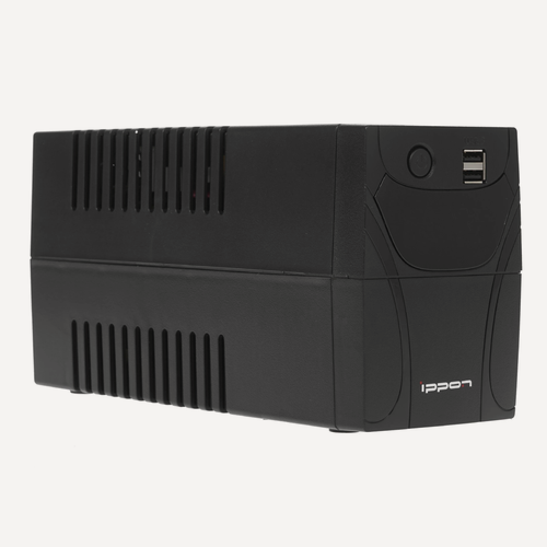 Изображение товара ИБП Ippon Back Power Pro II Euro 650, линейно-интерактивный, 650 ВА / 360 Вт, холодный старт, черный