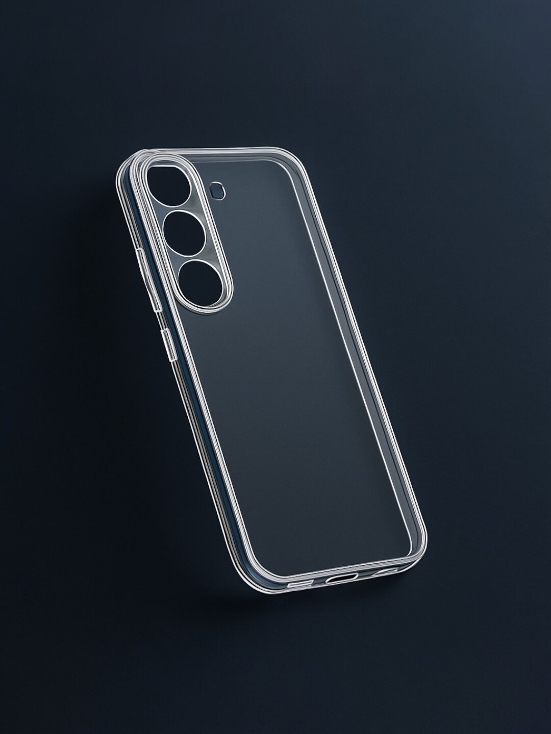 Чехол бесцветный , для Samsung A26, силикон, прозрачный, противоударный — фото 1