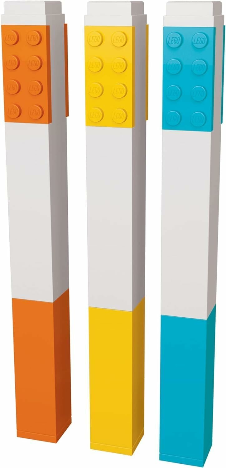 Набор цветных маркеров Lego 3 шт. — фото 1
