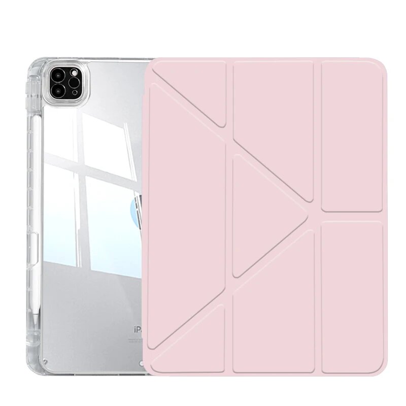 Защитный чехол для iPad Air 4/5/6/7 10.9", iPad Pro 11/13 mini6/7 Розовый, air4 air5 10.9in, Pink