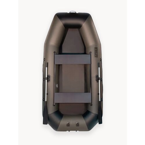 Лодка пвх Броня 280 М Classic Хаки для рыбалки и охоты, надувная