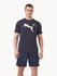 Футболка PUMA/68254016/ESS Puma Logo Poly Tee/синий/M