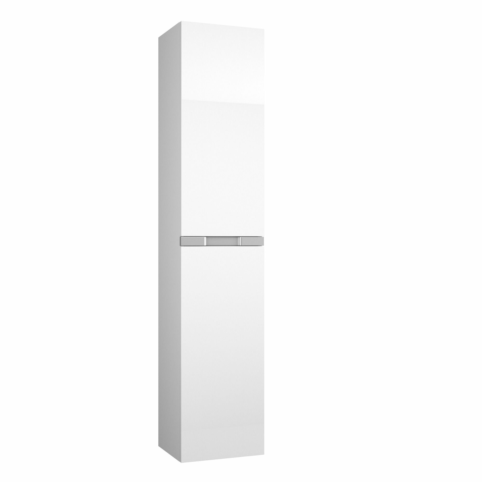 Пенал подвесной Veneciana Allia 35х160 см с полками белый цвет