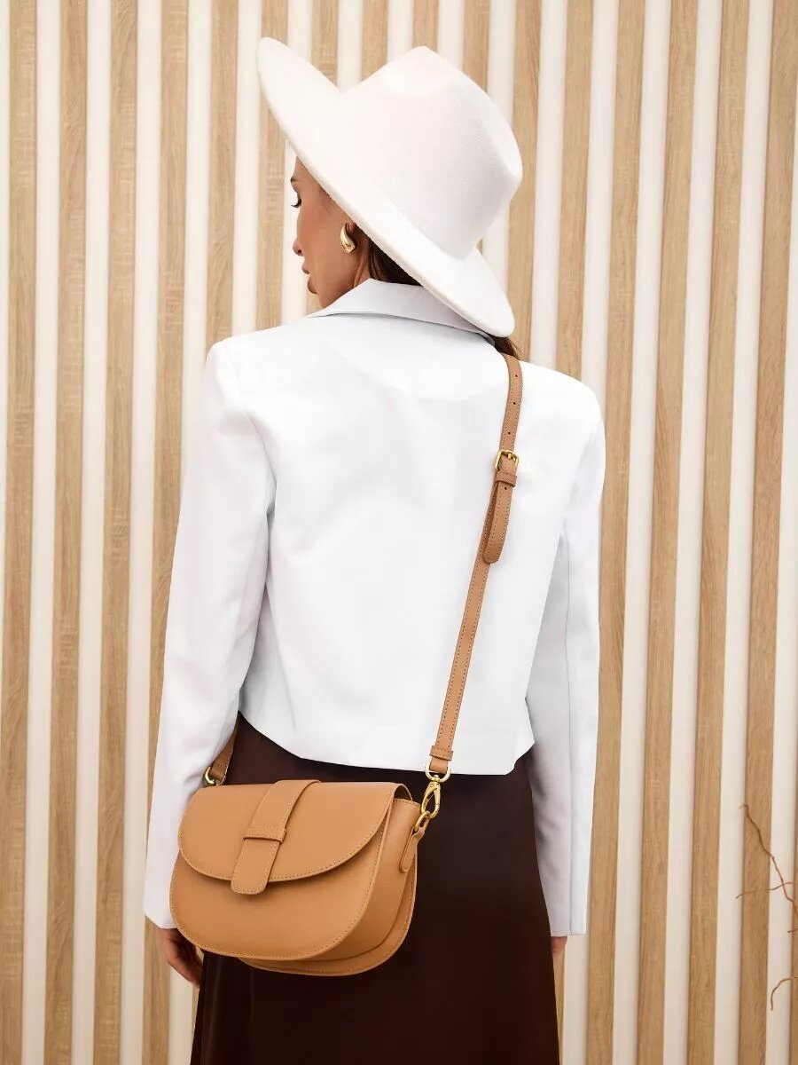 Сумка авоська Daniele Riccardi, фактура матовая, гладкая, пудровый — фото 1