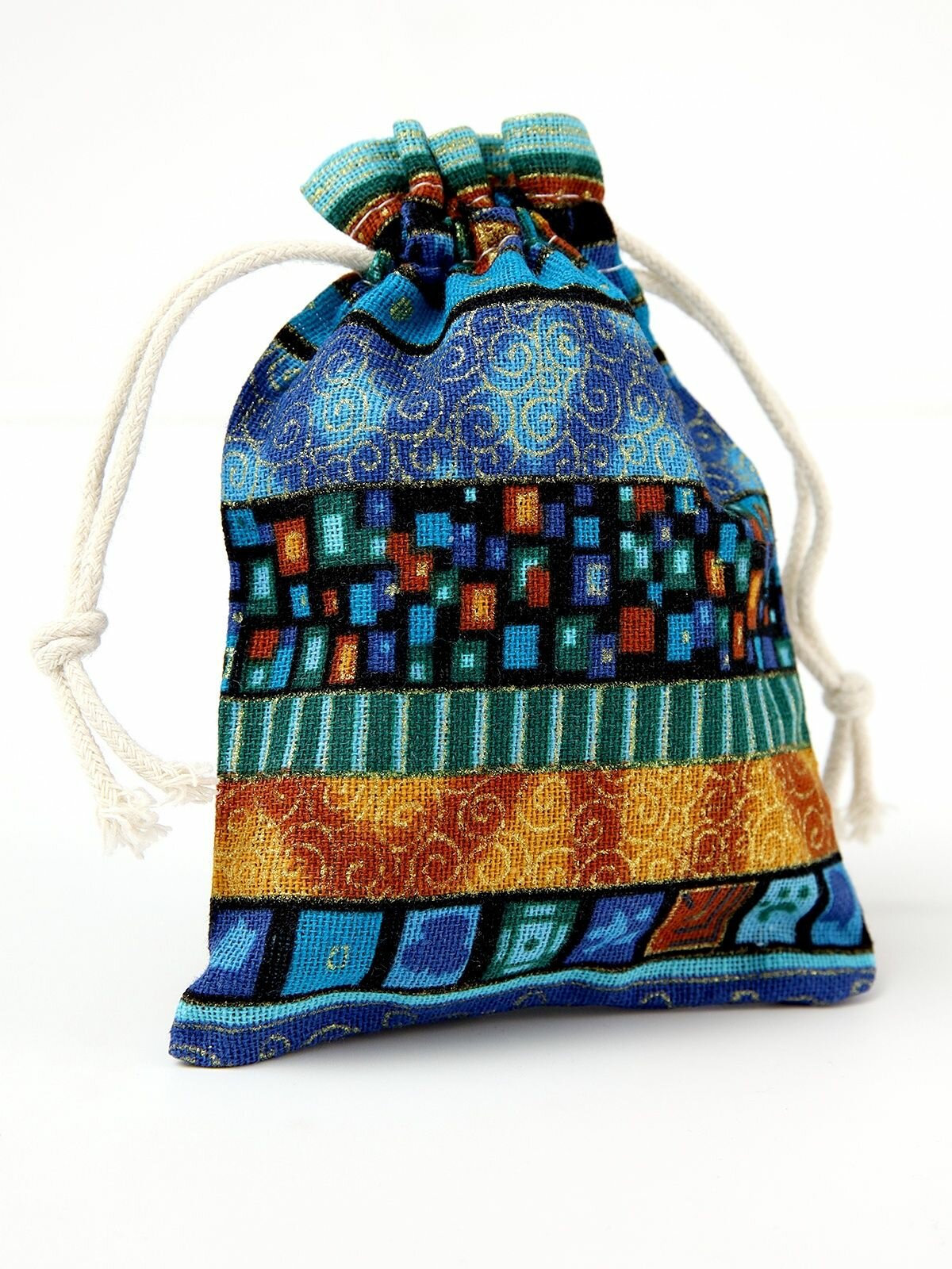 Льняной мешочек для хранения украшений подарков трав 10 14 см набор из 5 штук