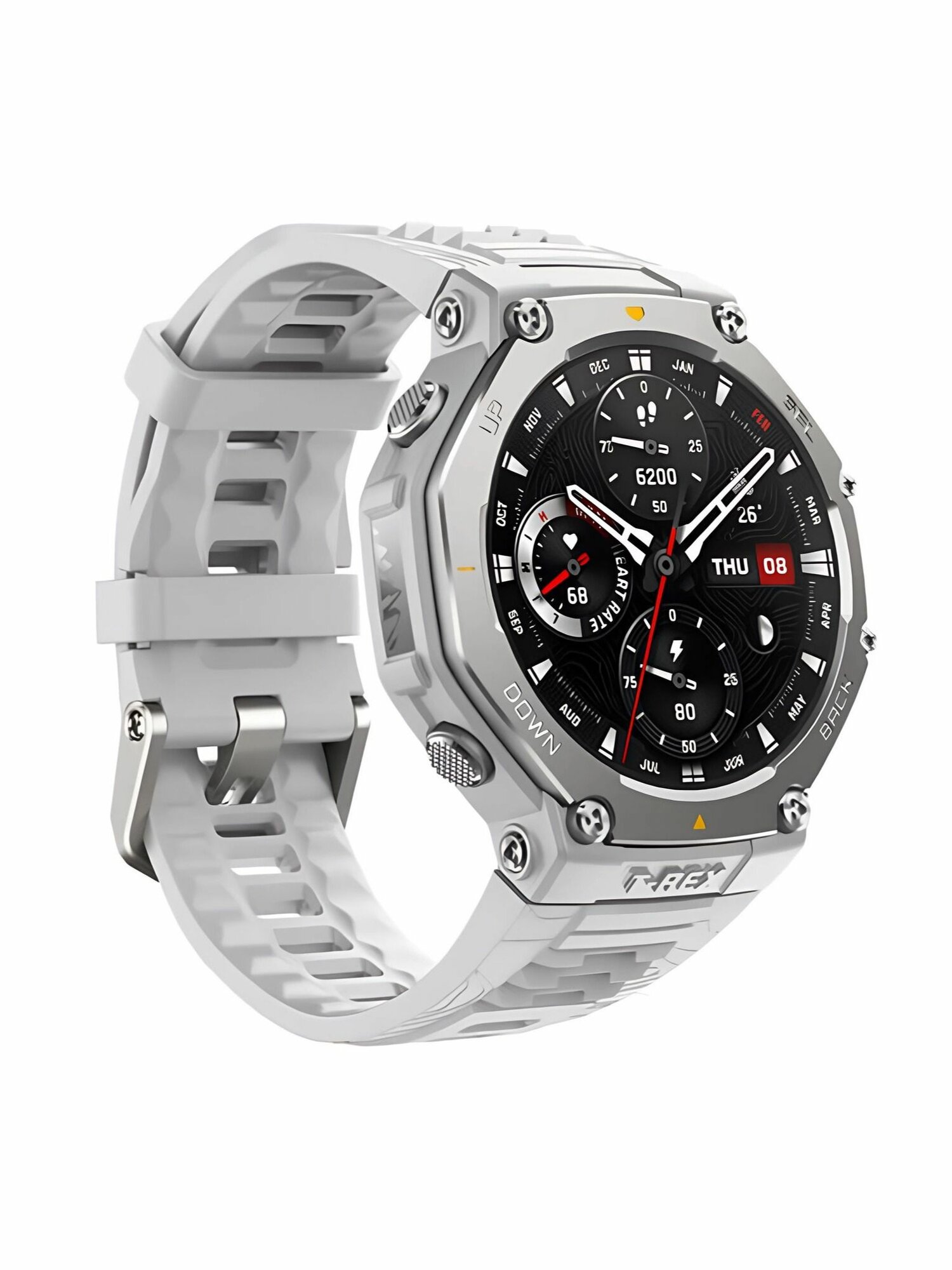 Часы Amazfit T-Rex A2323, Bluetooth 5.4, AMOLED, защита IP68 (Haze Grey)