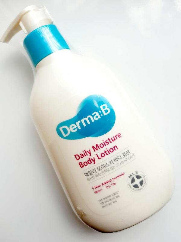 Ламеллярный увлажняющий лосьон для тела Derma: B Daily Moisture Body Lotion 400 мл