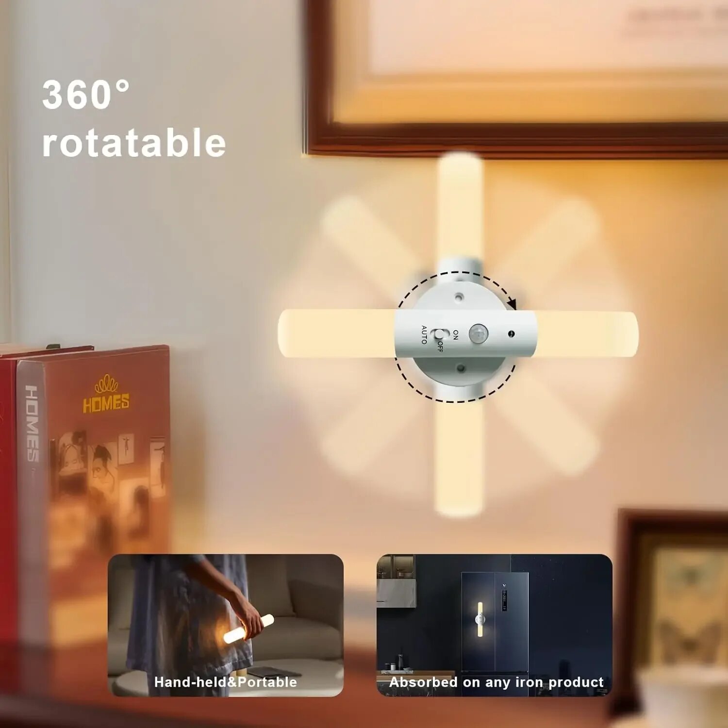 Изображение Xiaomi Беспроводной ночник с датчиком движения A