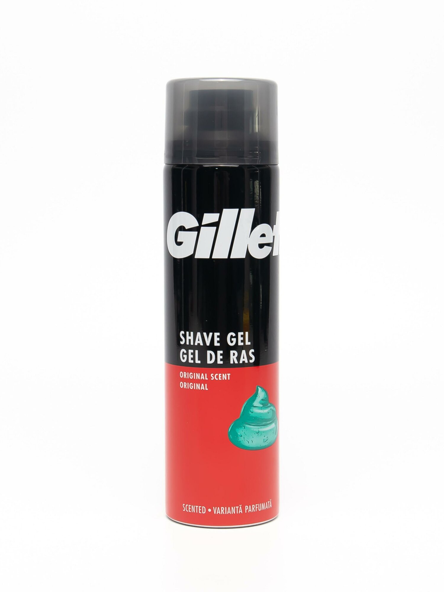 Гель для бритья Gillette "Классический", мужской, увлажняющий, 200мл