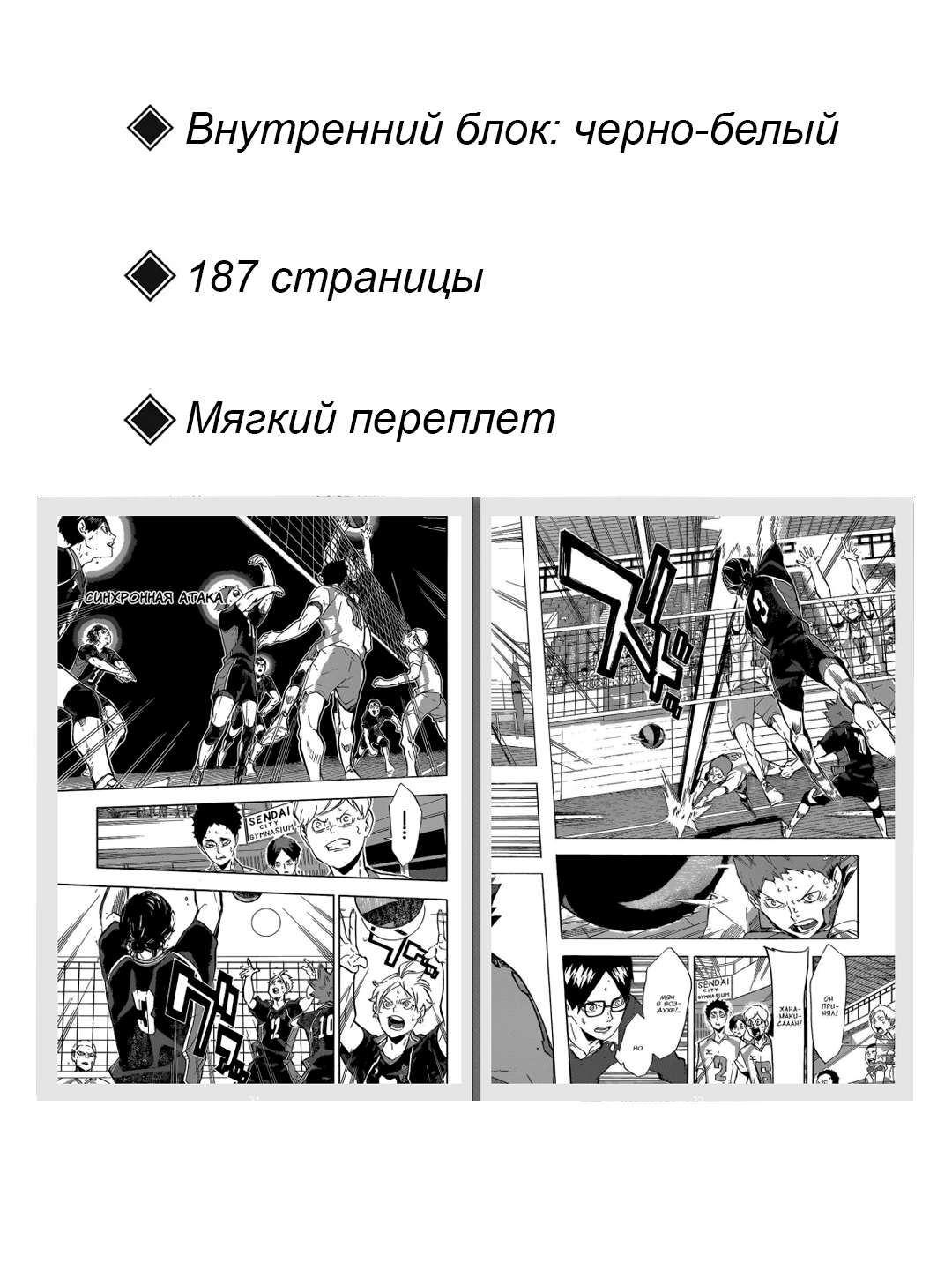 Манга "Волейбол", 17 том, Furudate, Furudate Haruichi, 2025 г, 187 стр, мягкий переплет — фото 1