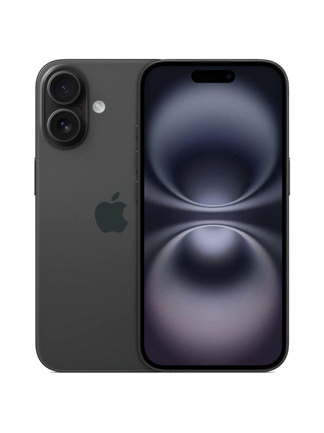 Смартфон Apple iPhone 16 128GB Black (без RuStore)