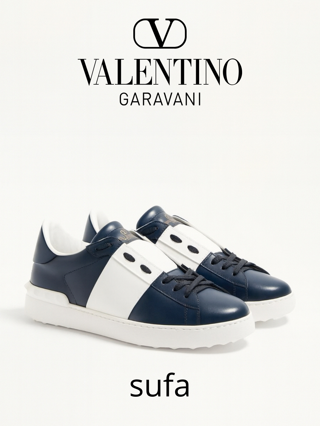 Кеды Valentino 520, размер 40,  1600 темно-синий