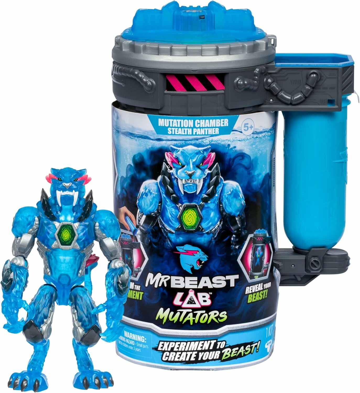 Лаборатория мутантов MrBeast Lab Stealth Panther, мутируйте лучших мутантов -зверей
