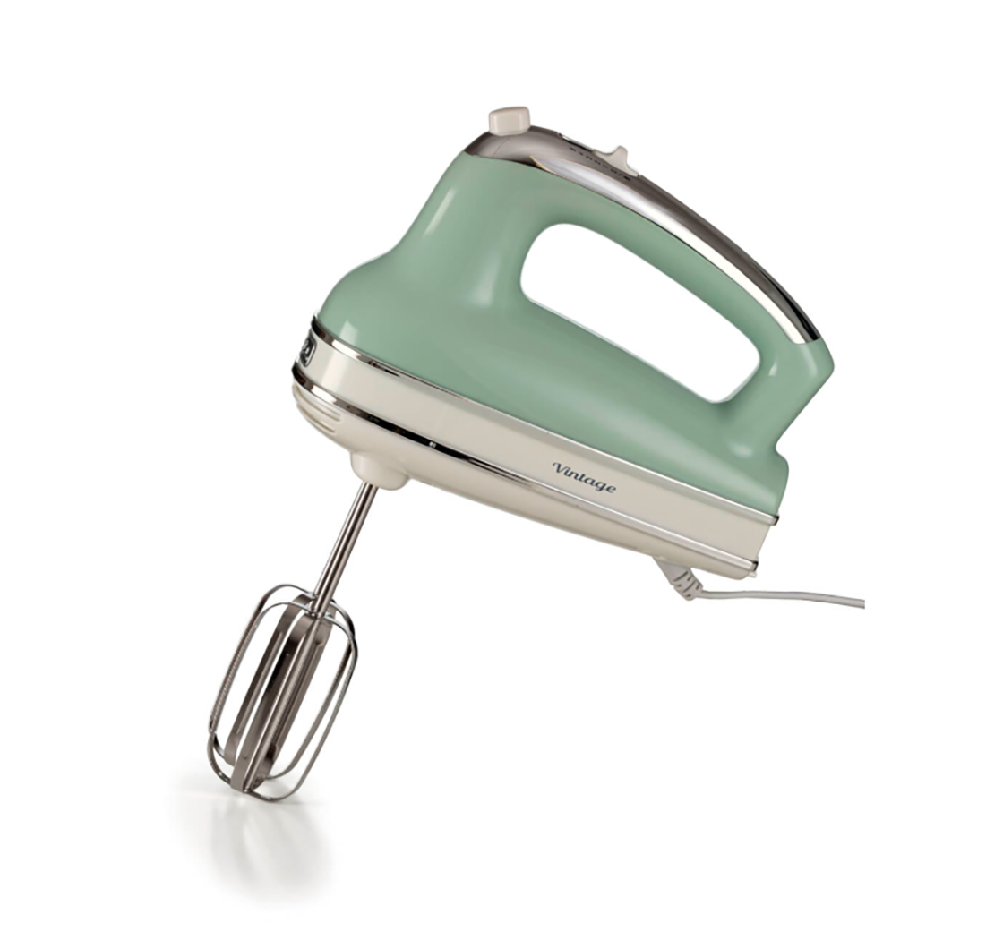 Миксер ручной Ariete Vintage 1548/04 450 Вт 5 скоростей + режим Турбо зеленый (00C154804AR0)