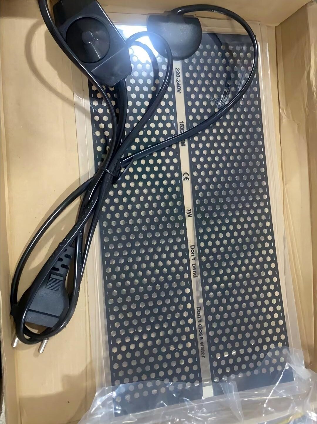 Термоковрик термоковрик для террариума для террариумов с регулятором черный